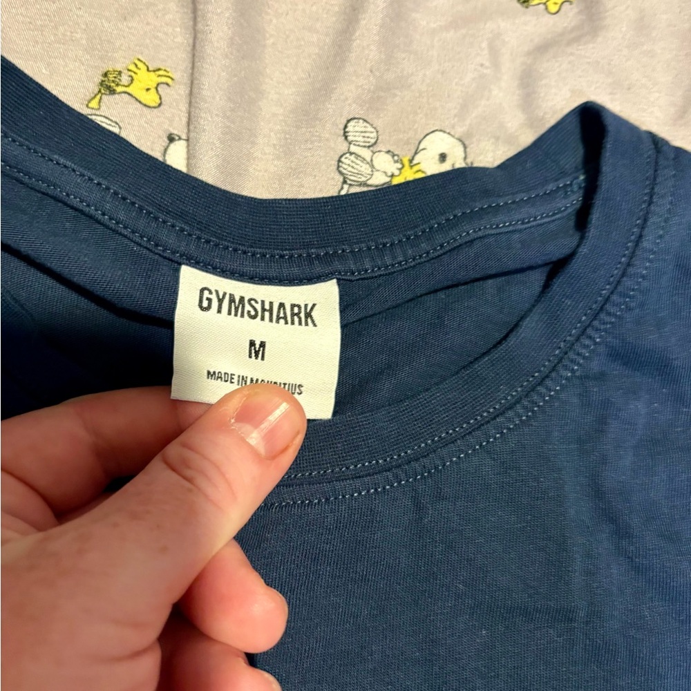 Gym shark blue crop top - Picture 3 of 3